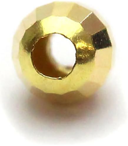 Amazon.co.jp: 日本製 K18 18金 ゴールド ミラーボール 2mm 1個売り